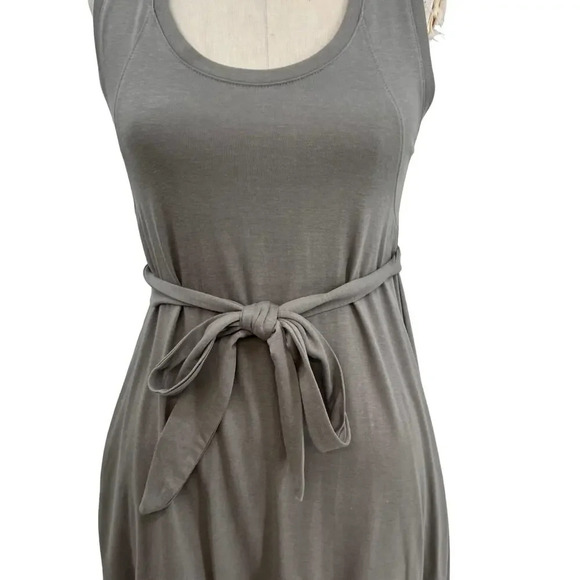 United by Blue Gray Organic Cotton Tencel Tank Dress Mini Size‎ Small - Picture 3 of 10